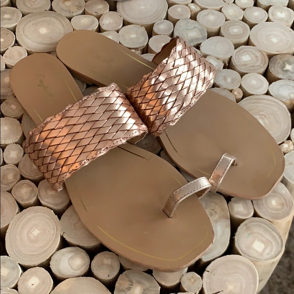 Rose Gold Sandals